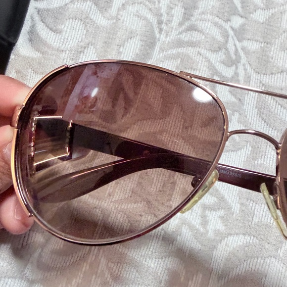 Marc by Marc Jacobs Gold and Burgundy Sunglasses main image 14